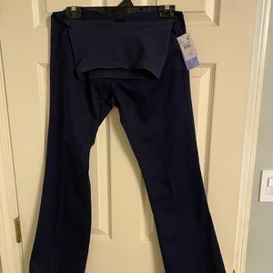 Motherhood Maternity Navy Bootcut pants